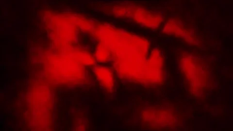 Dark horror 2D animation. Horror fantasy genre. Stock Footage 327541177