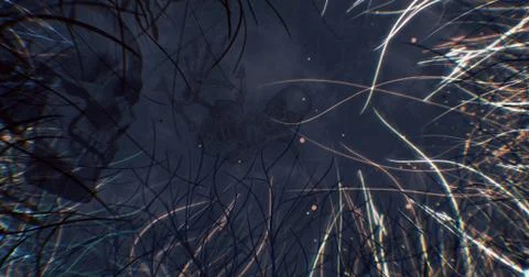 Dark horror illustration 스톡 일러스트