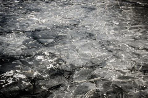 Dark ice nice texture Stock Photos
