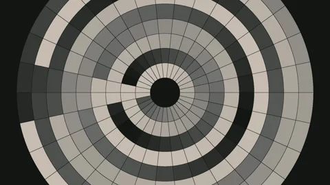 Dark Industrial Mechanical Donut Stock Footage 341728511