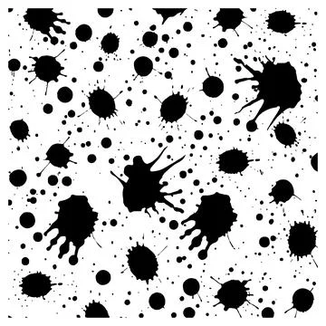 Dark Ink Abstract Background Vector Silhouette Design  Mysterious Depths in.. Stock Illustration