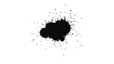 Dark Ink Drop in Water Effect. 動画素材 336857867