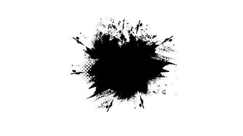 Dark Ink Drop in Water Effect. 库存影片 336857886