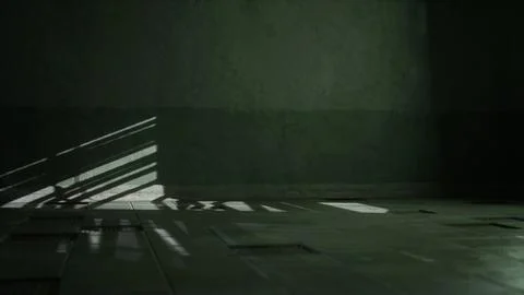 Dark inside an abandoned decaying mental hospital 스톡 일러스트