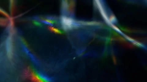 Dark Iridescent Prism Surface Background Seamless Loop Stock Footage 344655180