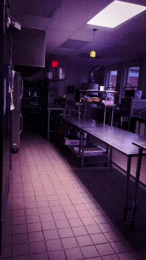 Dark kitchen Stock Footage 279522221