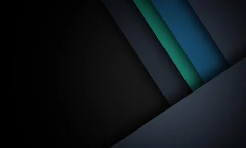 Dark layer modern background template for websites, report, brochure covers Illustrazione stock