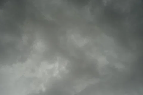 Dark layers cloudy rain coming. Dark storm clouds background. Dark sky full o Stock Photos
