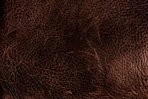 Dark leather background or texture Stock Photos