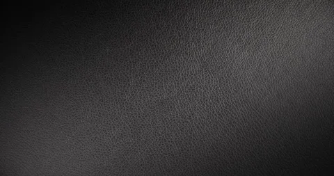 Dark Leather Texture Background with Smooth Rotation. Video stock 329612366