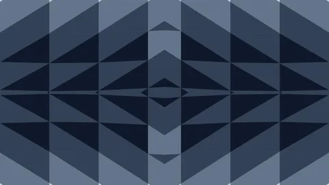 Dark to Light Gray and White Geometric Diamond and Triangle Pattern Stock Footage 327775032