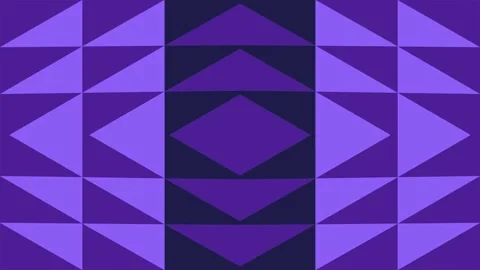 Dark to Light Purple Geometric Diamond and Triangle Pattern Stock Footage 327775003