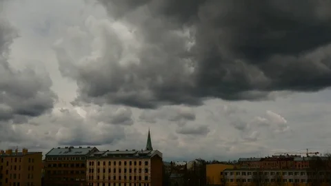 Dark lighting dramatic sky timelapse Vídeos de archivo 74546392