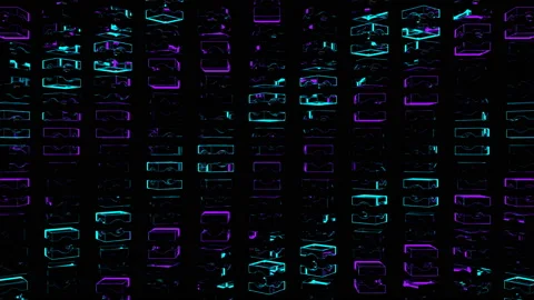 Dark lights Stock Footage 134384854