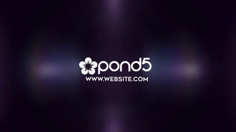 Dark Lights Simple  Corporate Logo Rotate  Opener After Effects stock