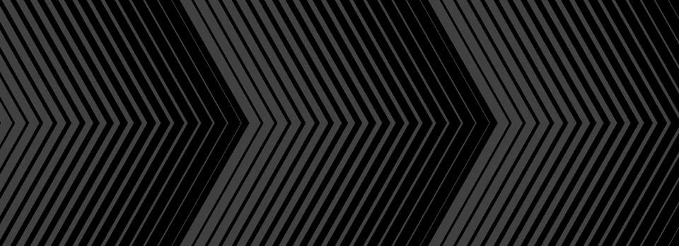 Dark line arrow background. Linear triangle repeated pattern. Thin to thick Stock Illustration
