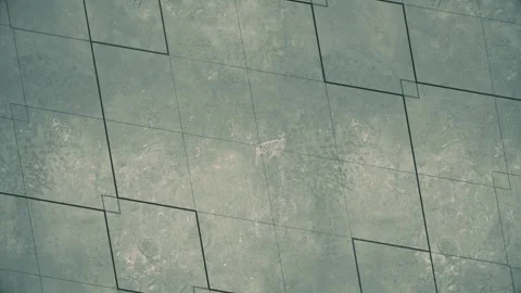 Dark lines change shape to create a changing pattern of diamonds. 3d rendering Stock Footage 315531939