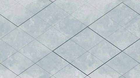 Dark lines create a dynamically changing pattern of diamonds. 3d rendering 4K Stock Footage 304998162