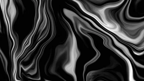 Dark liquid beautiful motion flow, Animation black wavy, moving video background Stock Footage 234795191