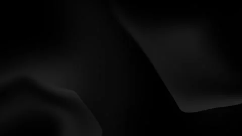 Dark liquid black background. Wavy vector shapes flow into the frame. Monoc.. Stock Footage 317455923