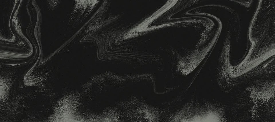 Dark Liquid Marble Grainy Texture Background Stock Illustration