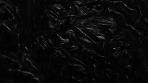 Dark liquid motion organic background. Shine glitter fluid metallic black Stock Footage 275156987