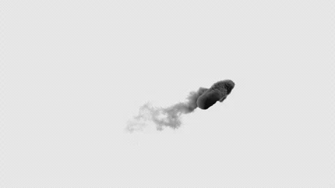Dark Magic Smoke VFX Overlay with Mystical Black Energy Swirls 4K Stock Footage 340264150