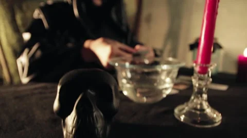 Dark magic of voodoo Stock Footage 133716234