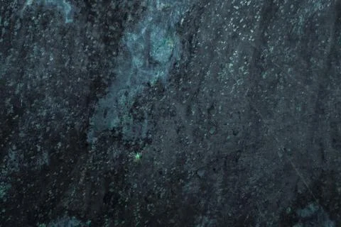 Dark Marble Scratched Surface Texture or Background Foto stock