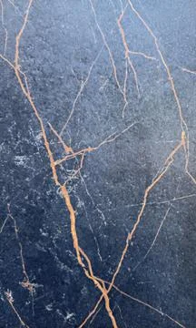 Dark Marble Texture Background With Gold Veins Stock Photos