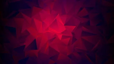 Dark Maroon Red Low Poly Trendy Backdrop Stock Illustration