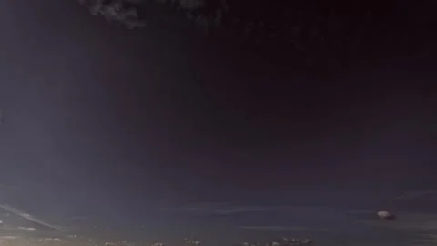 Dark massive spooky clouds after storm - timelapse of the sky - loop video 動画素材 258666250