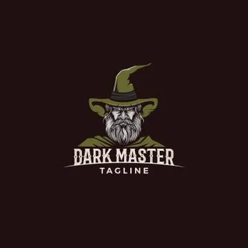 The dark master witch Illustration Stock Illustration