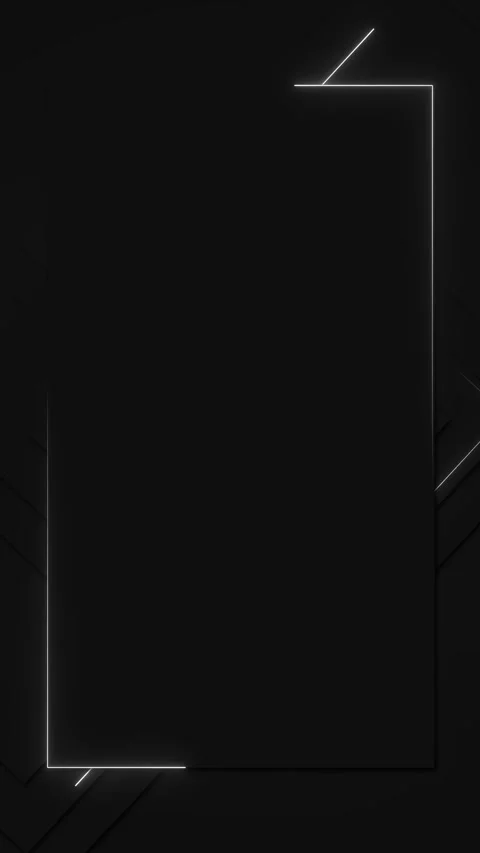 Dark matte rectangle background layered black shapes, subtle shadows, clean cent Stock Footage 340412961