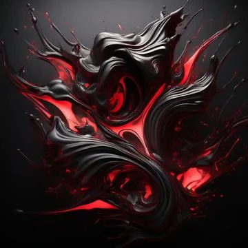 Dark matter over black background Stock Photos