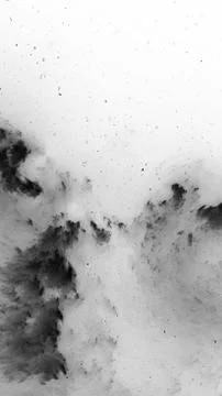 Dark matter smartphone template black and white background or effect Stock Illustration