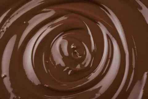 Dark melted chocolate Stock Photos