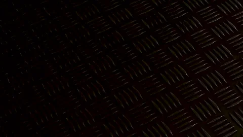 Dark metal diamond plate texture Stock Footage 337800521