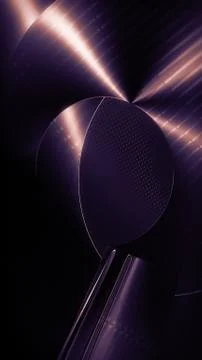 Dark Metal Techno Background Stock Illustration