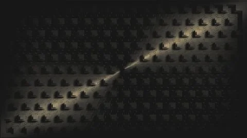 Dark Metal Wall Background Stock Illustration
