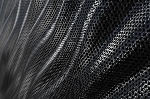 Dark metallic chain armor abstract soft background Stock-Illustration