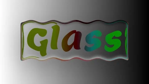 Dark metallic liquid glass waves loop with premium futuristic texture Stock Footage 336507432