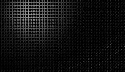 Dark metallic perforated background with a subtle gradient and subtle light.. Stock Illustration