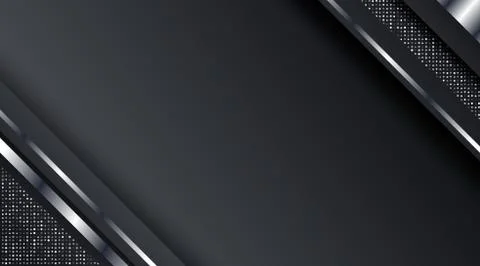 Dark Metallic Silver Frame Layout Technology Corporate Business Design Backgr Illustrazione stock