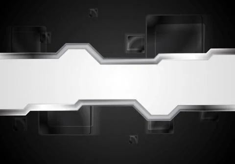 Dark metallic tech vector background Dark metallic tech vector background ... Stock Photos