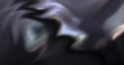 Dark Metallic Wave Loop Futuristic Abstract Background in Gold and Black Stock Footage 315447424