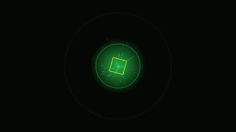 Dark minimal hexagonal grid cyber tech loop Видео 345943471