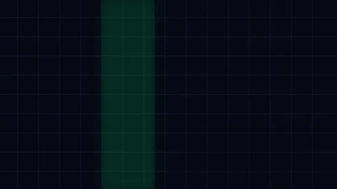 Dark minimalist grid pattern with a subtle illuminated vertical sidebar Видео 338310155
