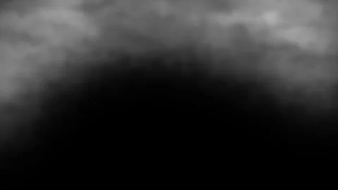 A dark misty gradient fading into a cloudy texture, creating a mysterious and Stock Footage 289133407