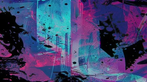 Dark Mixed Media Grunge Background Seamless Loop 스톡 동영상 328313228